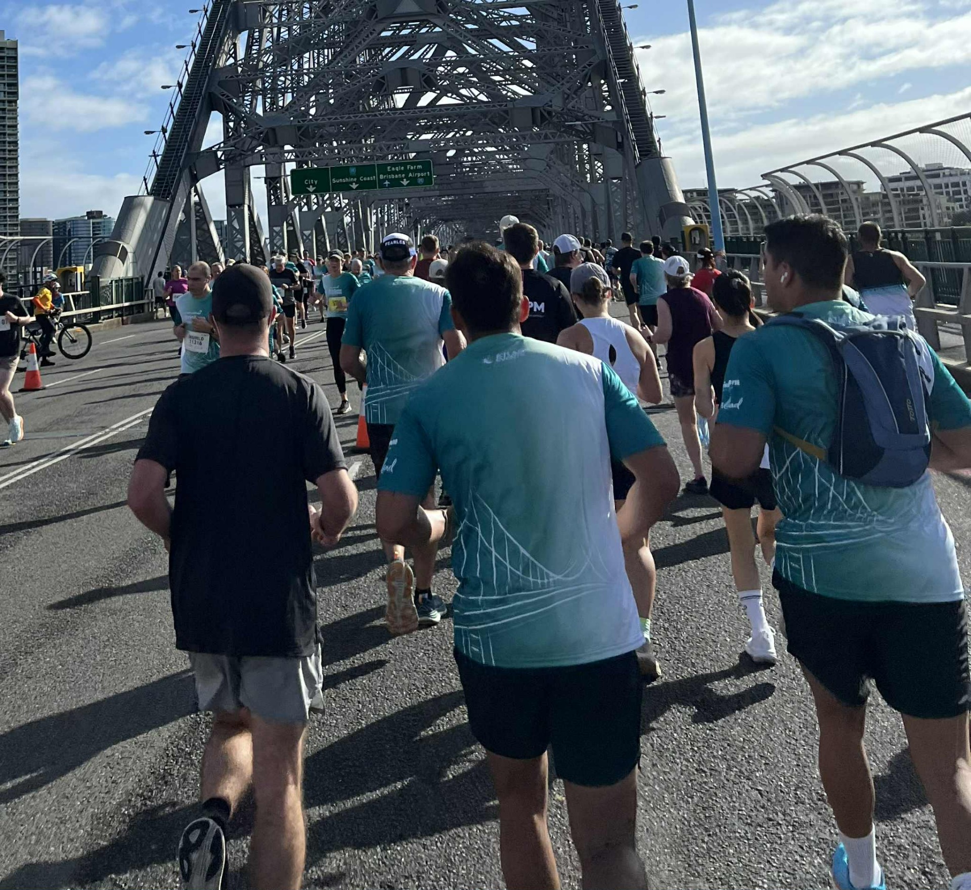One of the journeys among the 10km marathon